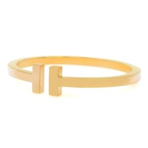 Tiffany T Squared Cuff Bracelet Solid 18k Gold